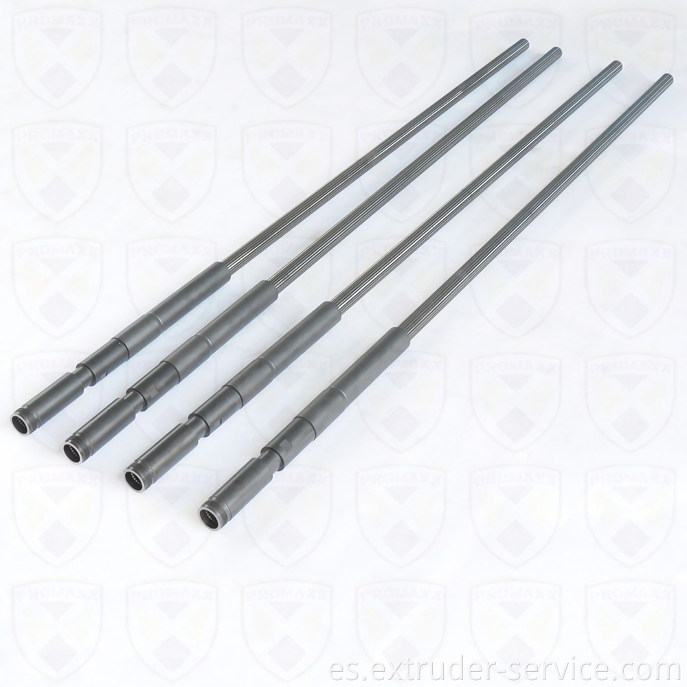 Eje del extrusor de tornillo alternativo Reciprocating Screw Extruder Shaft